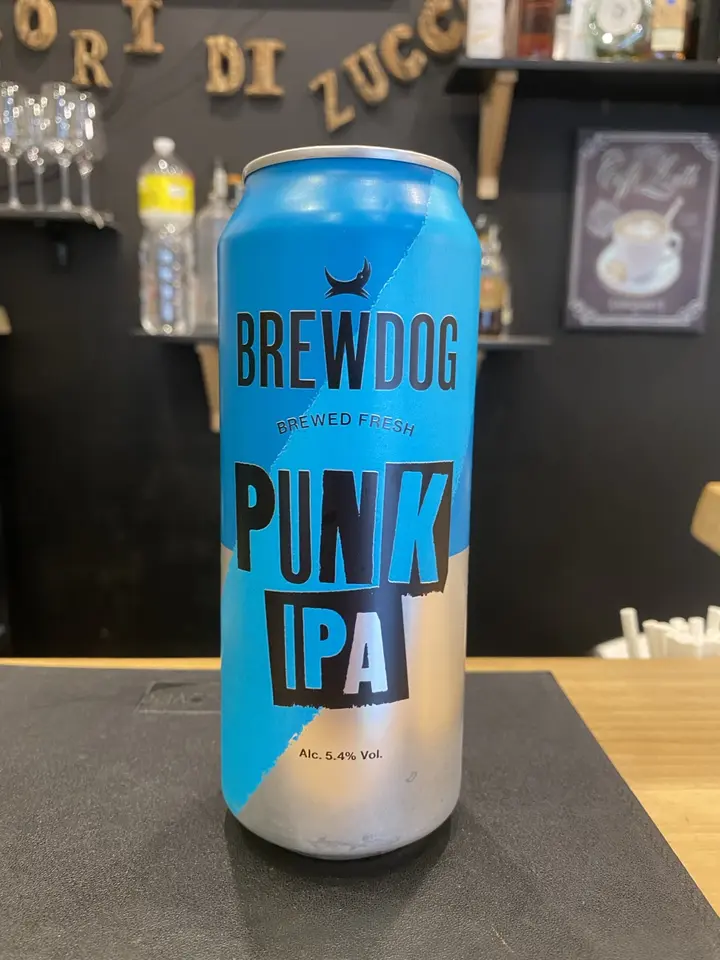 Lattina di BrewDog Punk IPA