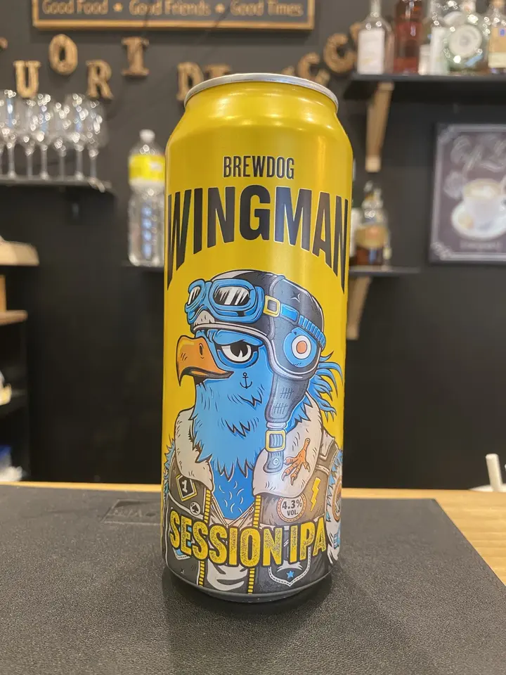 Lattina di BrewDog Wingman