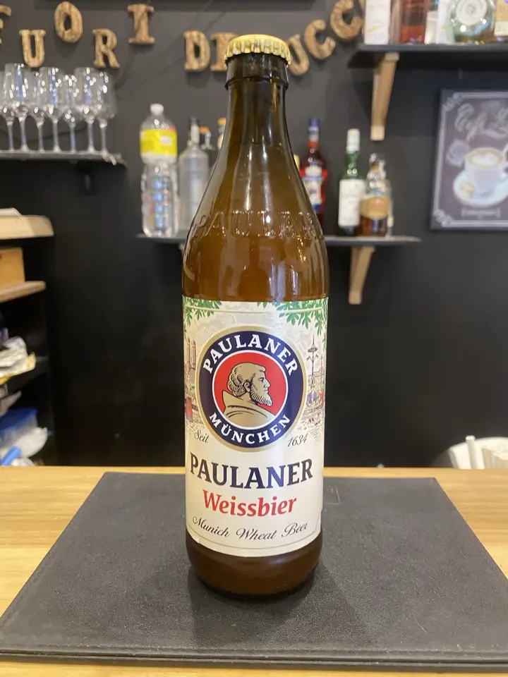 Bottiglia di Paulaner Weissbier Naturtrüb