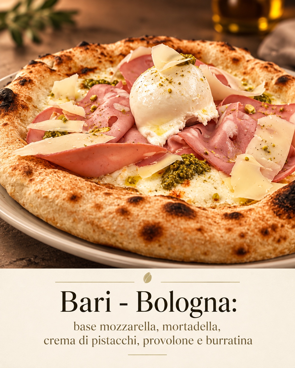 La pizza Bari-Bologna di Fuori di Zucca